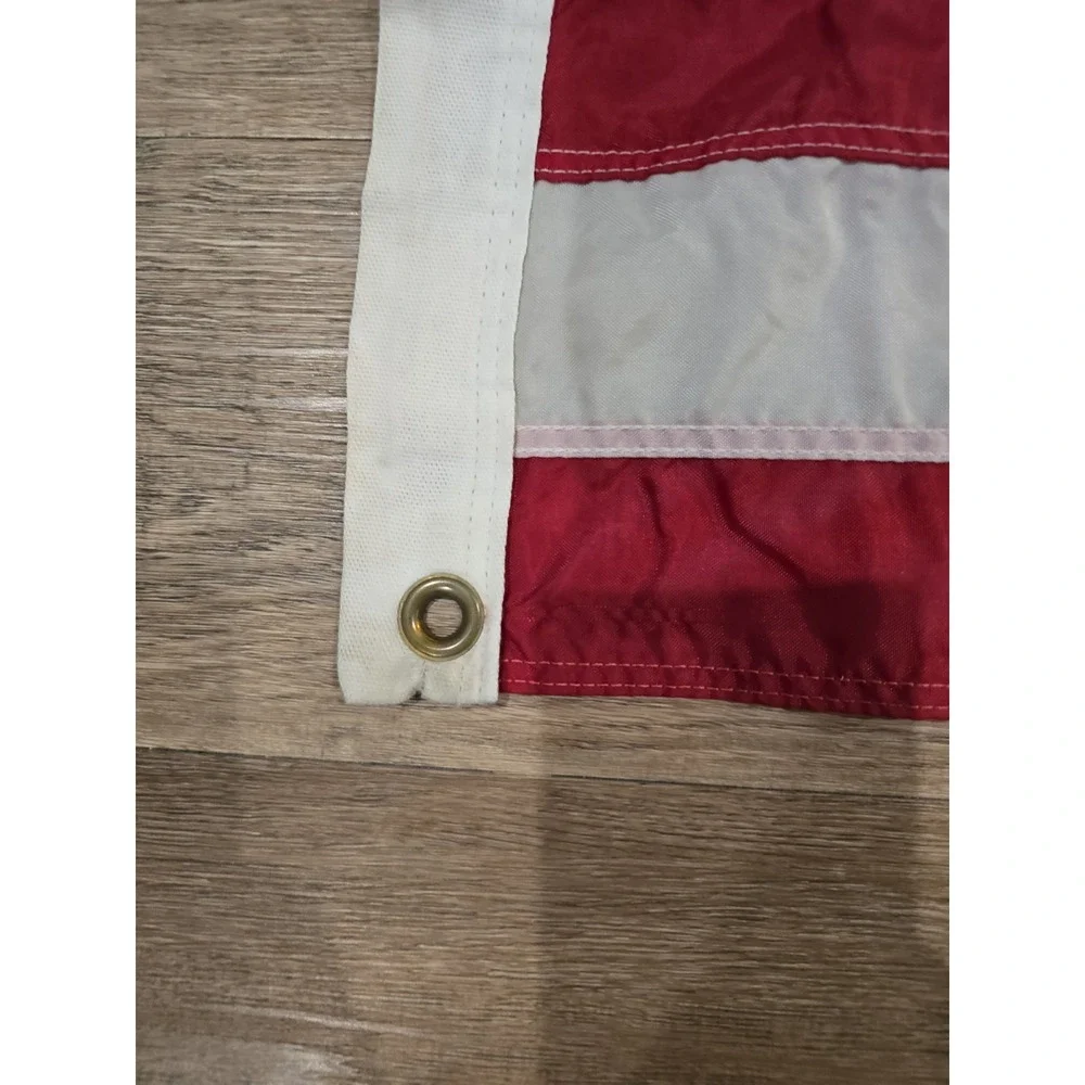 COMMERCIAL GRADE VALLEY FORGE 3X5 AMERICAN FLAG PERMA-NYL 100% NYLON MADE IN USA